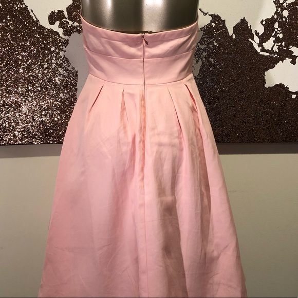 J.Crew Light Pink Halter Flare Dress. Size 2 - Picture 6 of 7